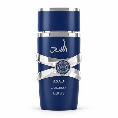 PERFUME MASCULINO ARABE ASAD ZANZIBAR BLUE EDP 100ML