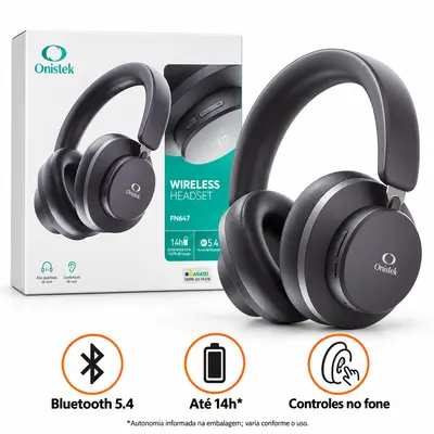 FONE DE OUVIDO HEADPHONE ONISTEK FN647
